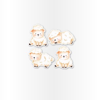 25 Aplique Topper Personalizado 5cm Ovelhinha Elefante amarelo e cinza chevron em Oferta na Shopee