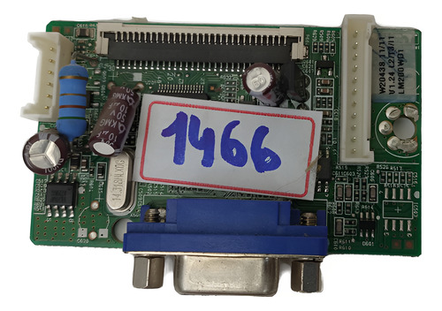 Placa Principal De Monitor Nova E Original LG W2043