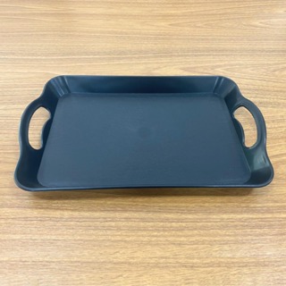 Bandeja De Plastico Retangular 36cm Preto Para Servir Cafe Padaria Restaurante Resistente em Oferta na Shopee