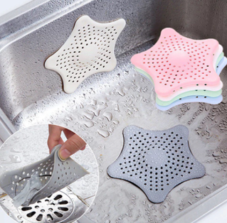 4 Pcs Tampa Silicone Ralo Pia Cozinha Banheiro Estrela 14cm Promoção em Oferta na Shopee