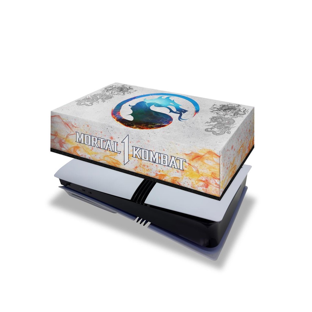 Capa para PS5 Pro Anti Poeira Horizontal - Mortal Kombat 1