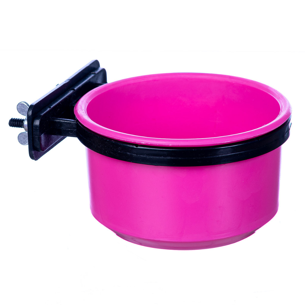 Caneca Plástica Bico Torto com Suporte Borboleta - 400ml