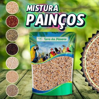 Mistura de Painços para Pássaros - 500g em Oferta na Shopee