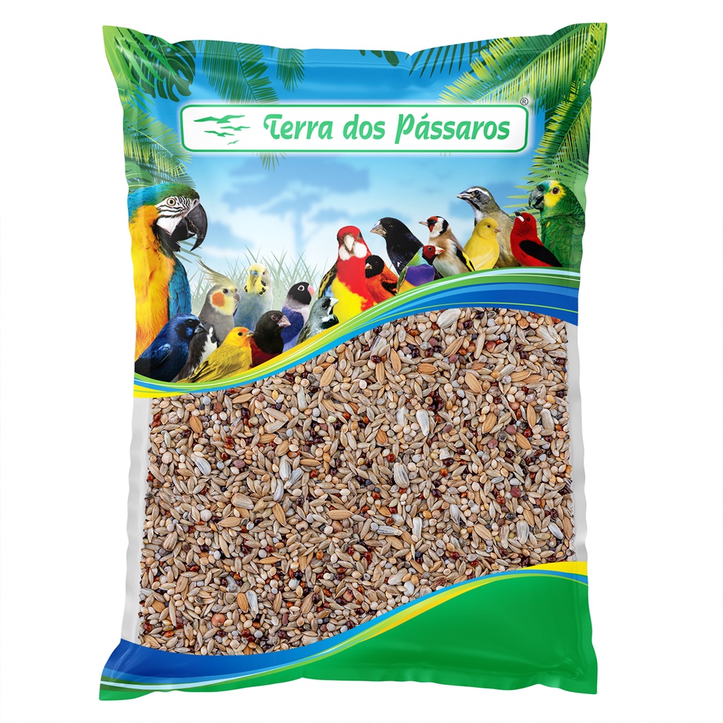 Mistura de Sementes para Azulão - Premium - 500g - Escolha a quantidade em Oferta na Shopee