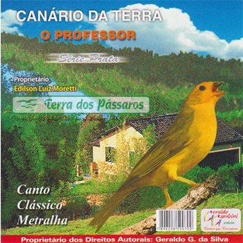 CD - Canário da Terra - O Professor - Série Prata