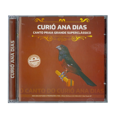 CD - Curió Ana Dias - Selo Marrom