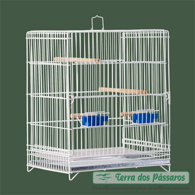 Gaiola Criadeira para Bicudo Epóxi branco