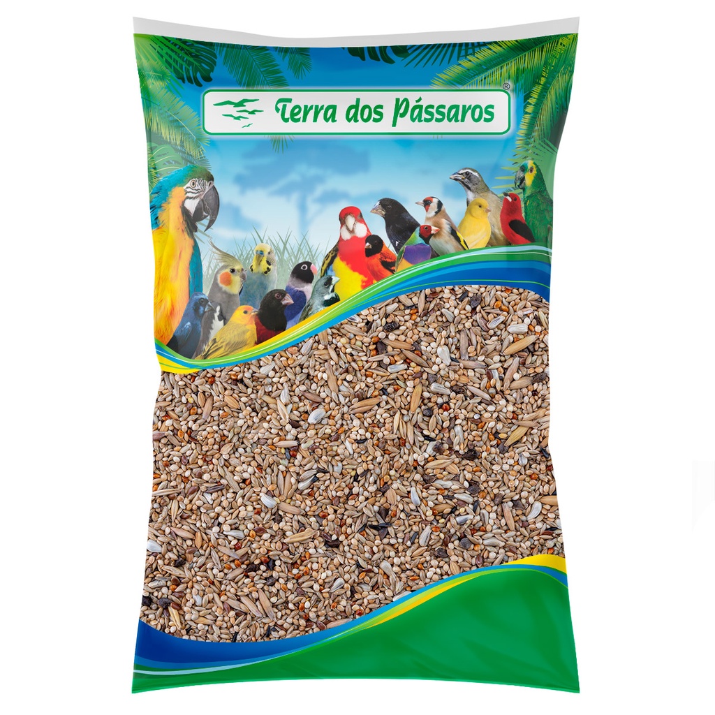 Mistura de Sementes Agapornis Calopsita - Super Cria - 5 kg em Oferta na Shopee