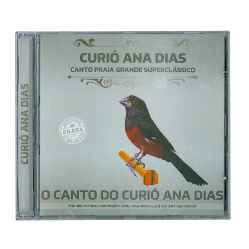 CD - Curió Ana Dias - Selo Prata