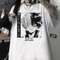 Camiseta Todoroki Boku no Hero Unissex