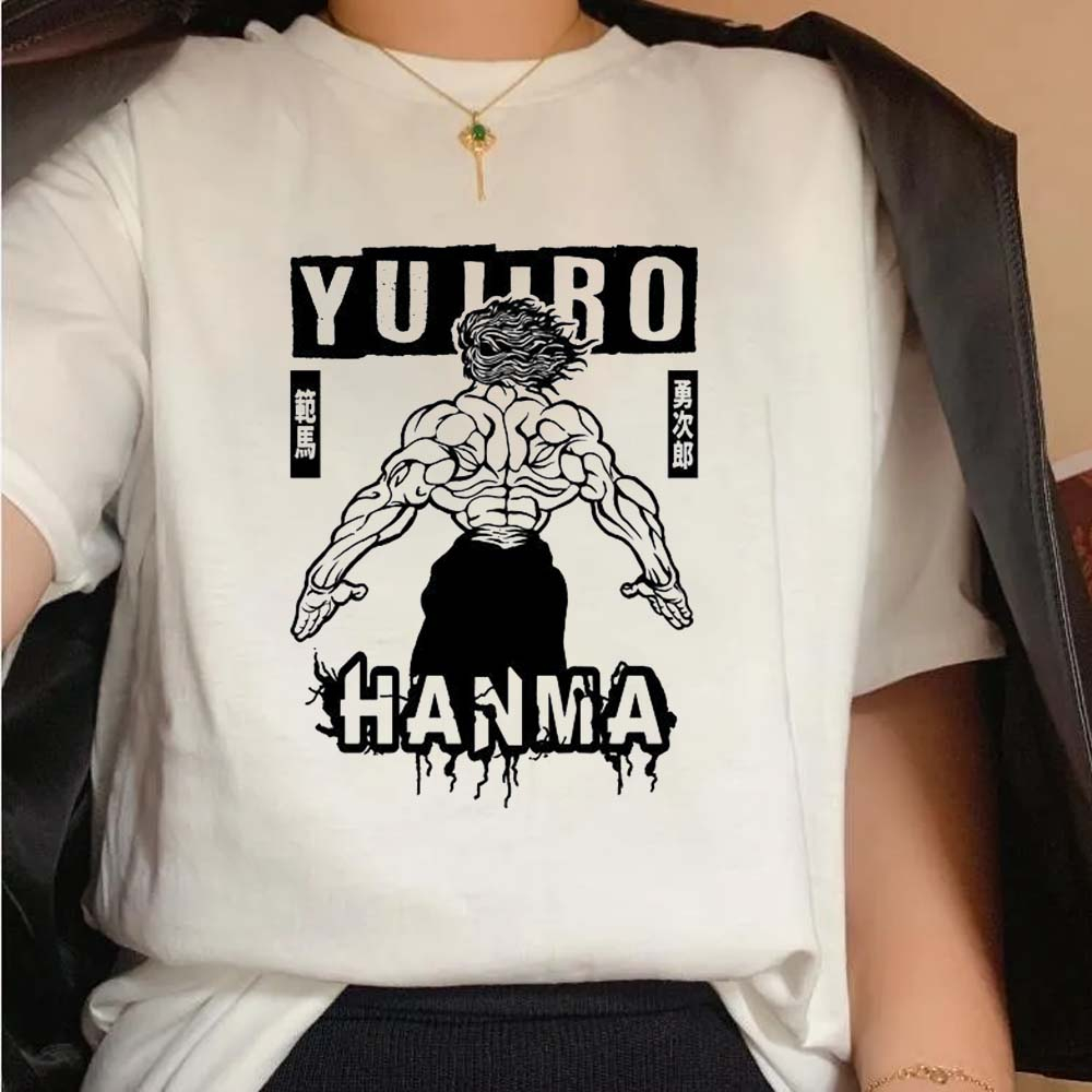 Camiseta BAKI Anime e Manga Box Academia Maromba Luta Fight Unissex