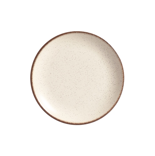 Vanilla - Prato Sobremesa Coup 21 CM - Caixa C/ 6 Peças