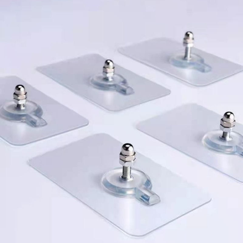 8 Kit 8Mm Gancho De Parede Adesivo Multiuso Para Pendurar Banheiros NO Há Necessidade De Fazer Furos