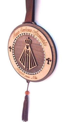 Escultura Nsa Aparecida Artigos Religiosos Com Pedrastrassoriginal Decoração De Religioso - Nossa Senhora Aparecida