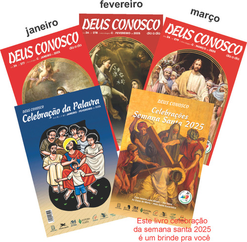 Deus Conosco Dia A Dia - Combo 4 Livros + Brinde