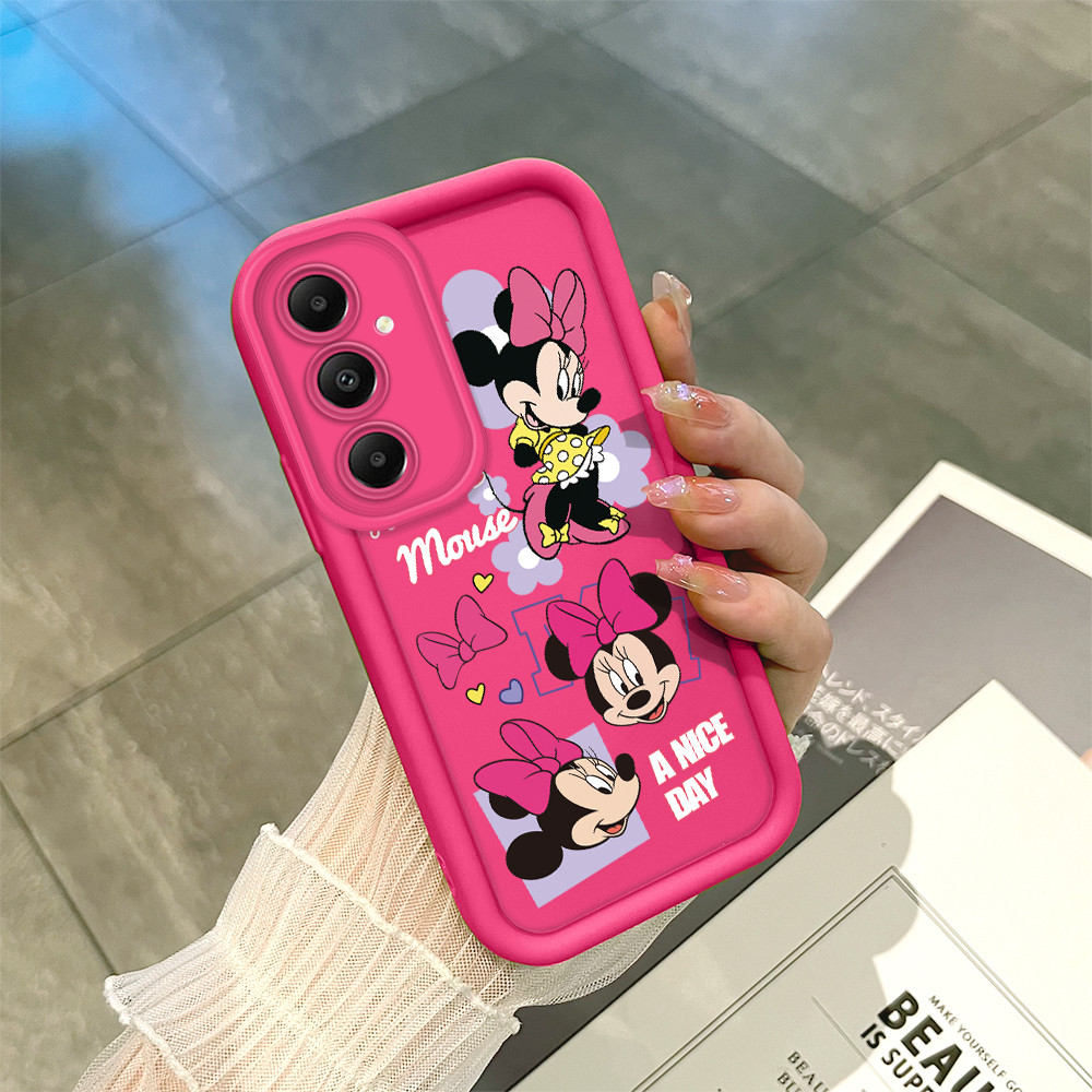 Capinha Para Samsung Galaxy A05S Capa De Celular Macio Silicone Mickey Minnie Case 0322 em Oferta na Shopee