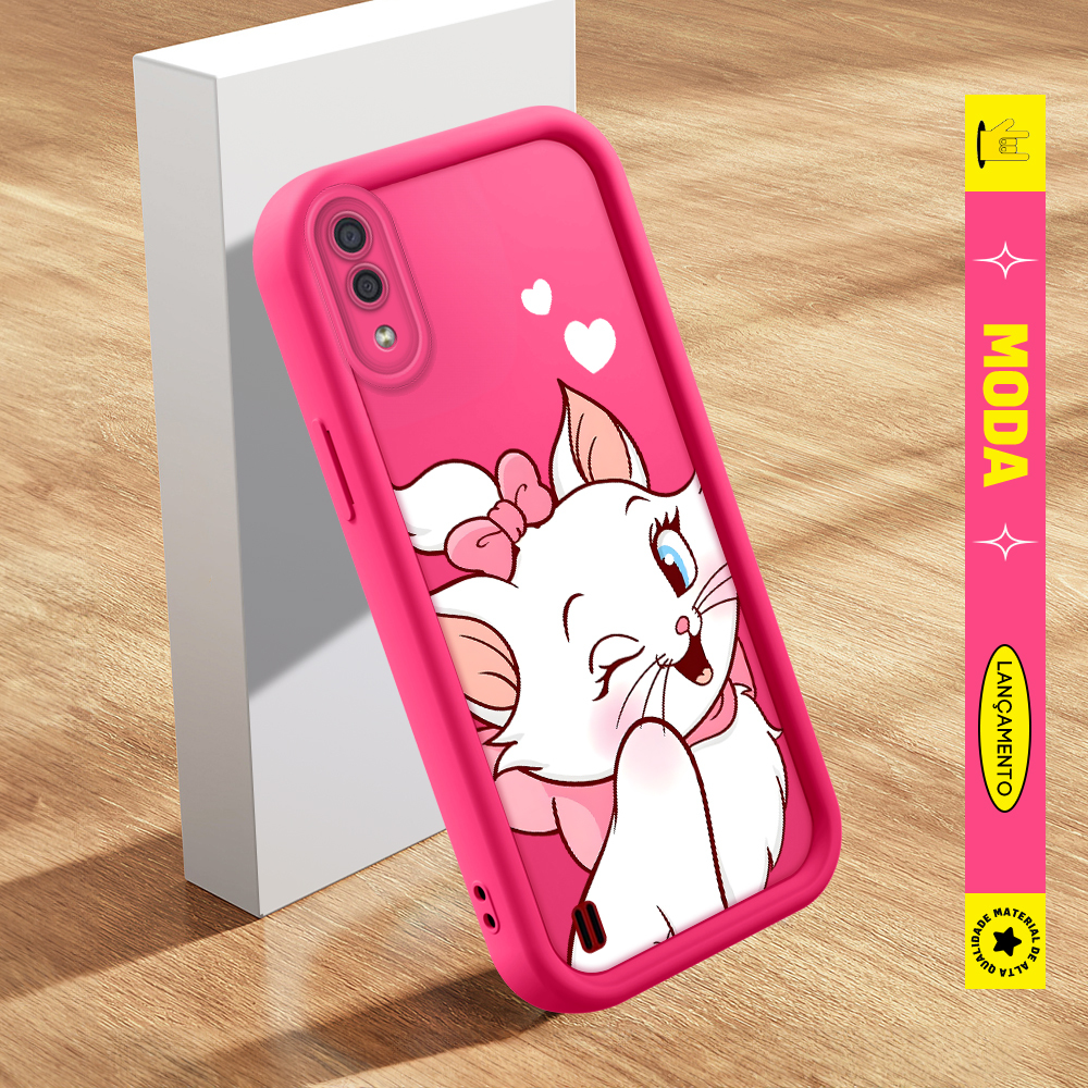 Capinha Para Samsung Galaxy A01 Capa De Celular Macio Silicone Case 0539 em Oferta na Shopee