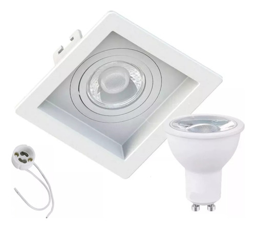 Lâmpada Led Spot Embutir 7w: Onde Comprar | BuscaProdutos