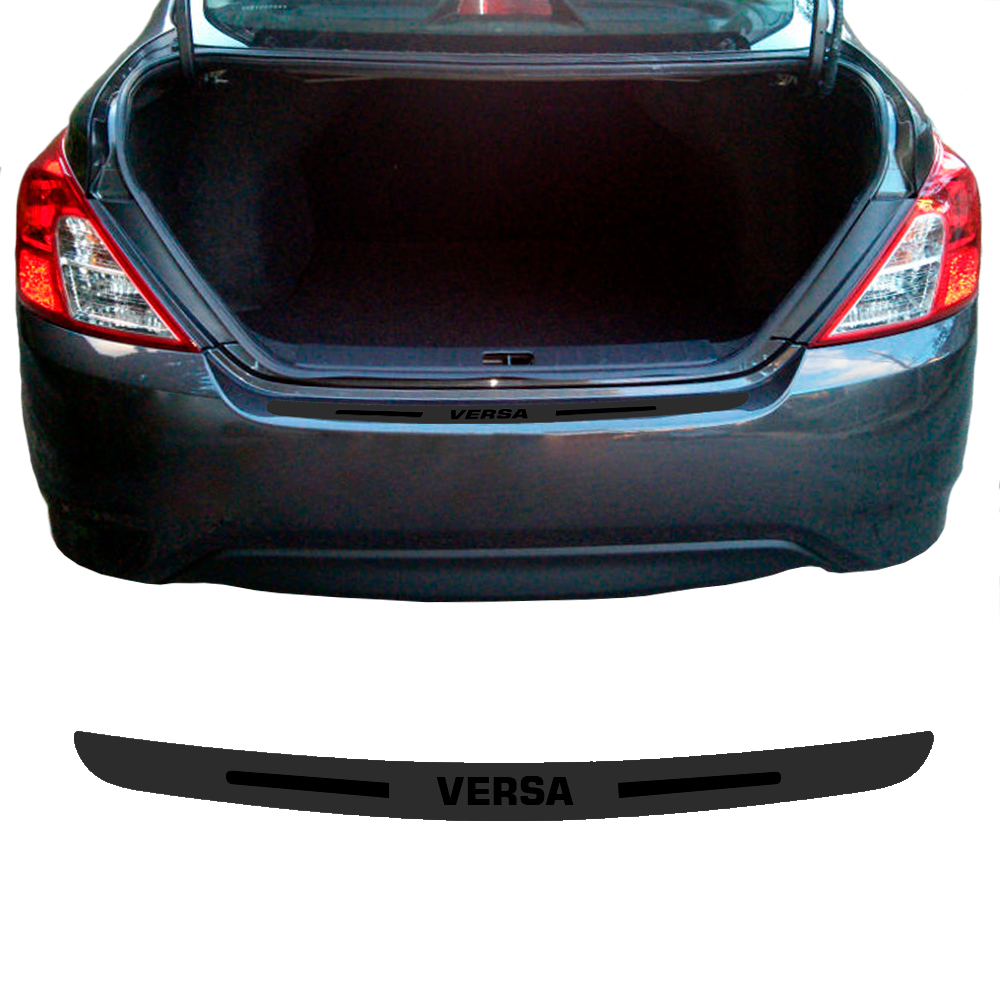 SOLEIRA DE PORTA MALA PARA CARRO ADESIVO NISSAN VERSA PERSONALIZADO em Oferta na Shopee
