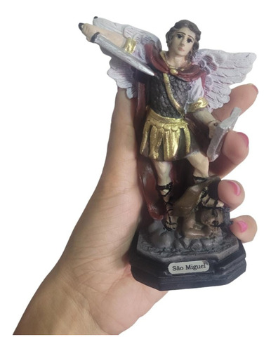 Imagem São Miguel Arcanjo Anjo 13cm Quaresma De São Miguel