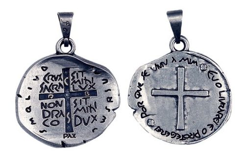 Medalha Das Duas Cruzes Do Marcio Mendes Canção Nova 2,2 Mm