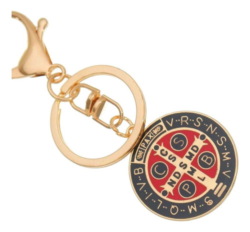 Chaveiro Medalha Tradicional De São Bento Mosquete — imagem 2 de 2
