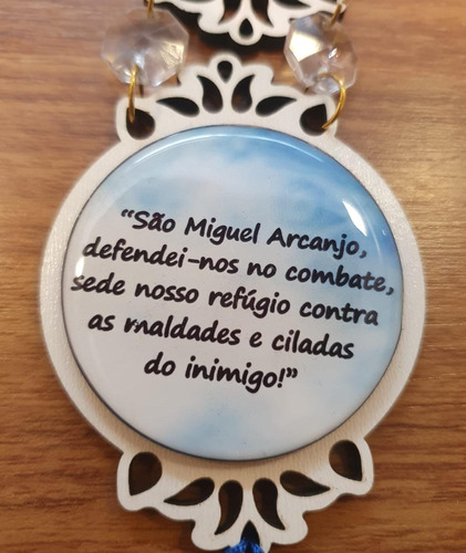 Adorno Duplo Redondo São Miguel Arcanjo — imagem 2 de 2