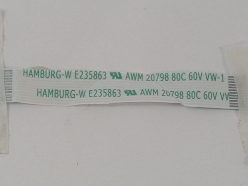 Cabo Flat Hamburg-w E235863 60v 12 Vias 4,3cm N64-82