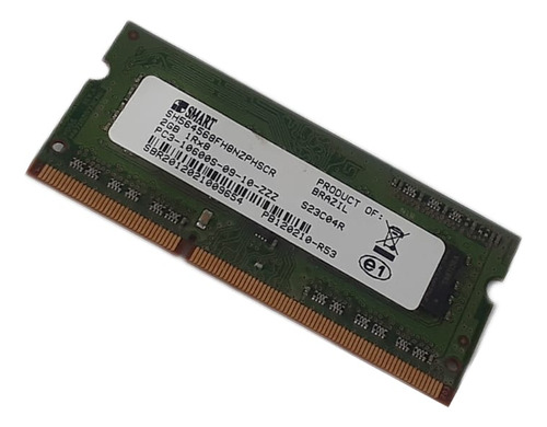 Placa Memória Ddr3 Smart 2gb 1rx8 S23c04r  N4-4