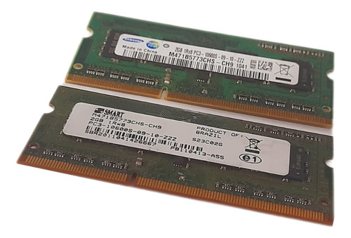 Kit 2 Memórias Ram 2gb M471b5773chs-ch9 Ddr3 1rx8 A73-19