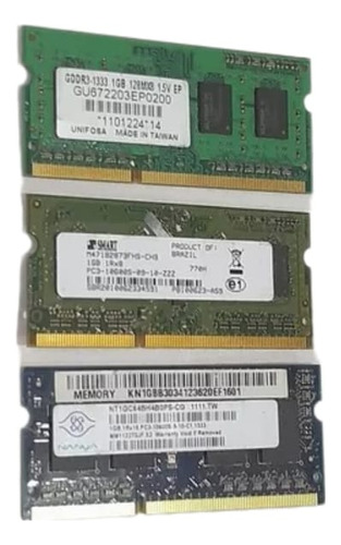 Kit Memoria Notebook Ddr3 1gb A73-14