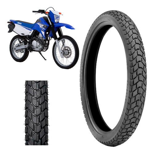 Pneu Dianteiro Lander 2009/2024 Com Camara 90/90-21 Technic