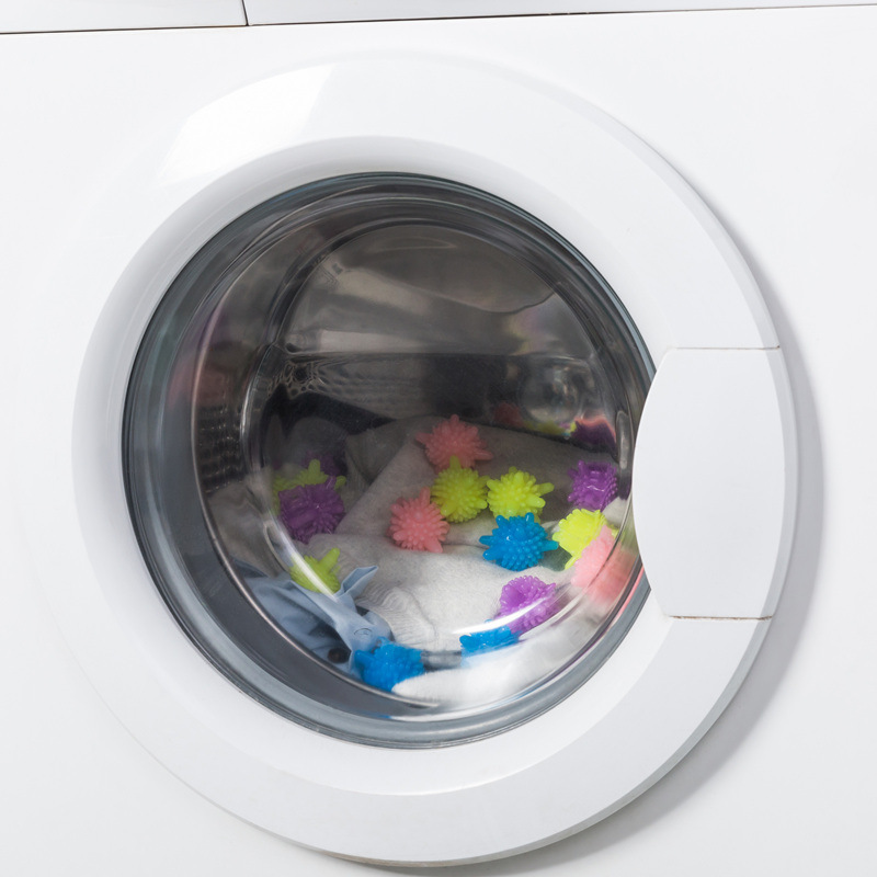 8 Kit Esferas  Bolinhas Para Máquina De Lavar Roupas Limpeza Remoção De Fortes P Promoçõeara Evitar Que As Roupas Emaran