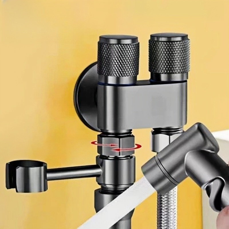 Mais Recente Kit De PulverizaçãO Soquete Kit De Banheiro Chuveiro Banheiro Dois Com Registro