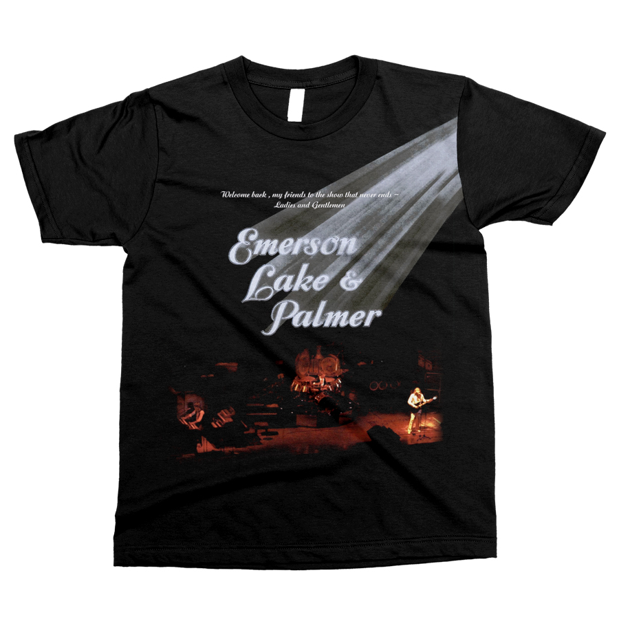 Camiseta EMERSON LAKE & PALMER (ELP) – Welcome Back my Friends / ELP, Emerson Lake & Palmer, Rock Progressivo