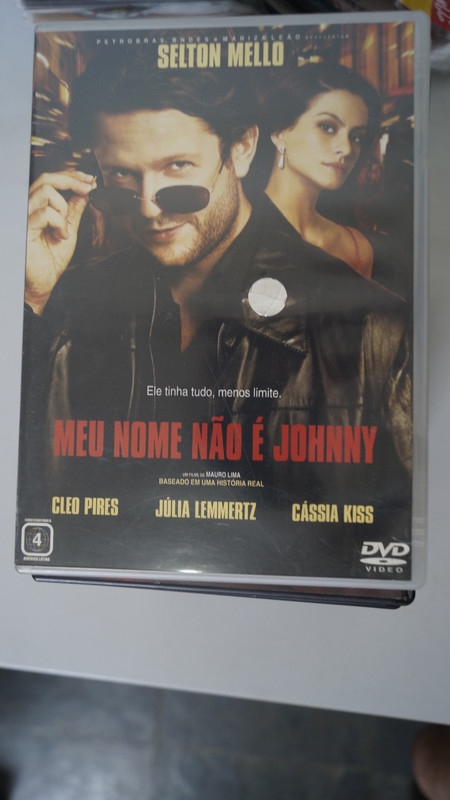 DVD Filme Original - Meu Nome Não é Johnny 2008