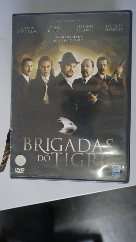 DVD Filme Original - Brigadas do Tigre 2006