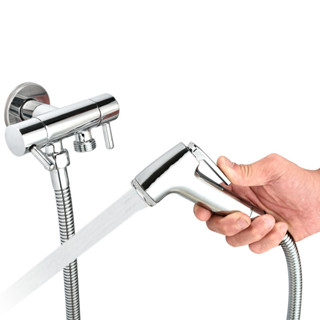 Ducha Higiênica Para Banheiro Completa Luxo Metal Inox núcleo da válvula de cobre 1,2m Chuveirinho Privada em Oferta na Shopee