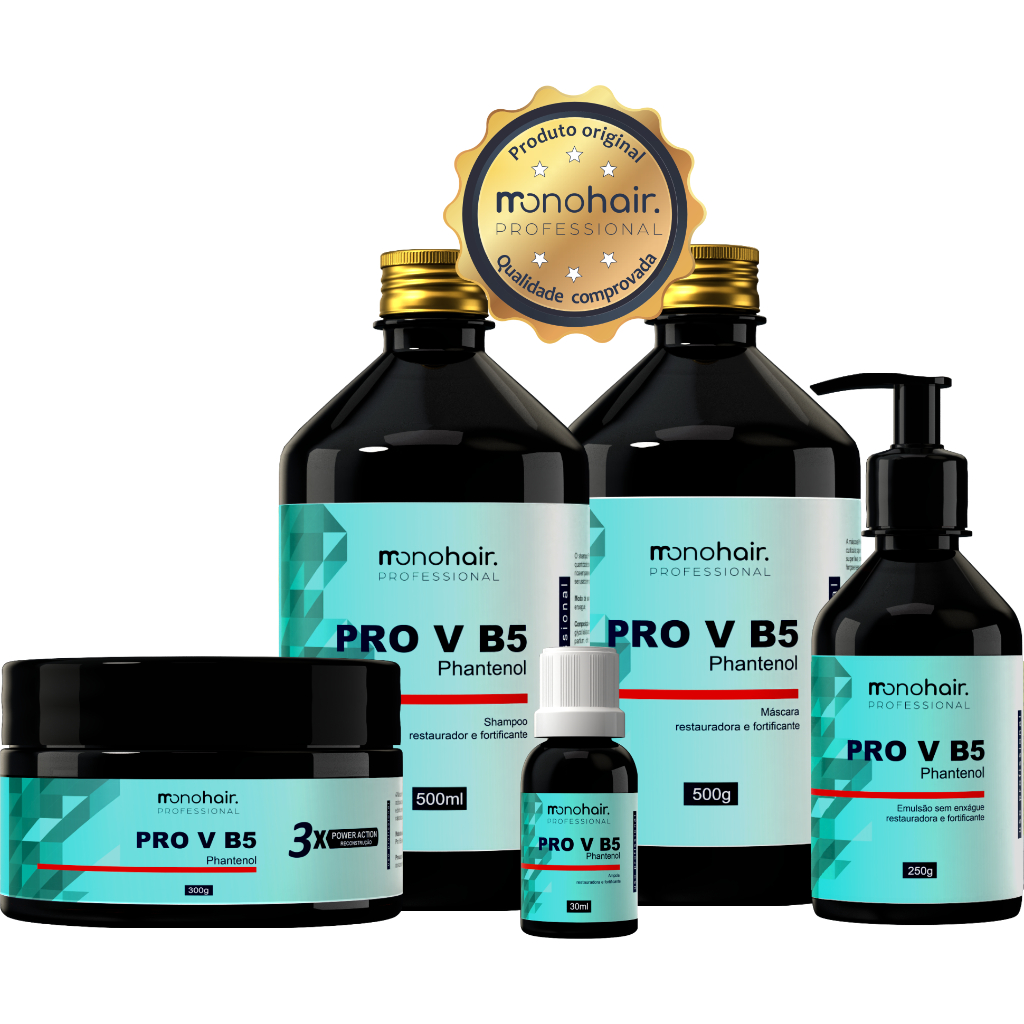 Kit Pro V B5 Phantenol (5 itens) - Autorizado pela Anvisa