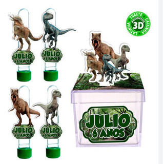 Kit 20 Dinossauros [tubete , Caixinha] 10 Cada