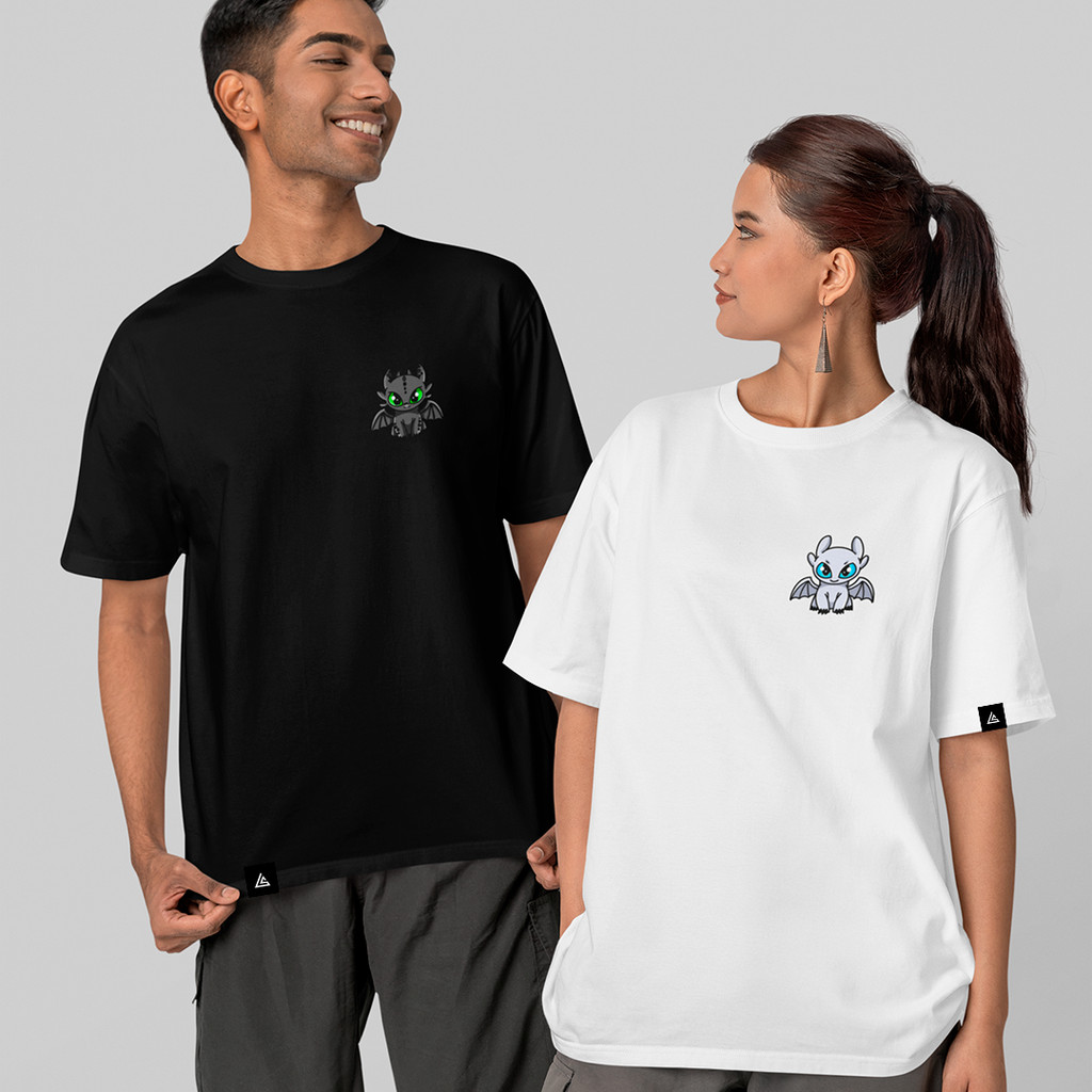 Camisa Camiseta Blusa Kit Casal Banguela e Fúria Da Luz ORIGINAL Tendencia Algodão Dragão Básica Unissex em Oferta na Shopee