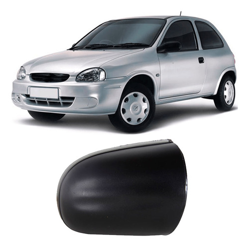 Capa de Retrovisor Preta Corsa Wind Sedan 1995 A 1999 - 1 Lado em Oferta na Shopee