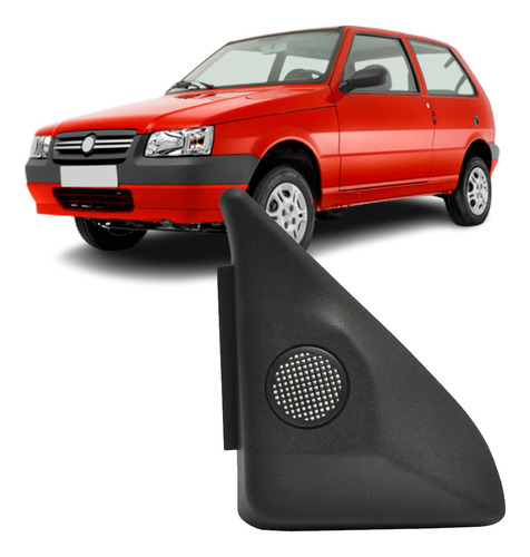 Acabamento Interno do Retrovisor Uno 2004 A 2014 2 Portas - 1 Lado em Oferta na Shopee