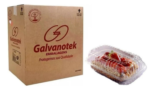 Embalagem Brigadeiro, Docinho Cocada Galvanotek Ga-10 C100 Cor Branco