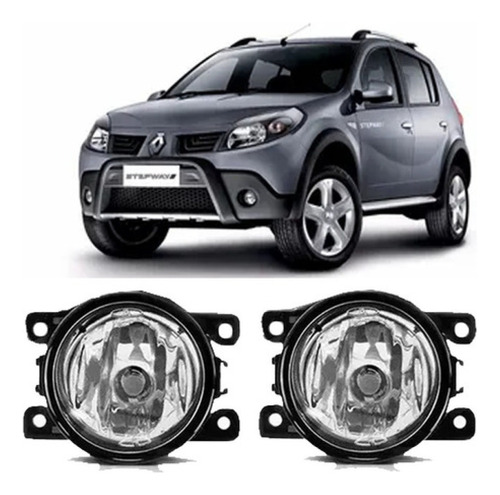 Par Farol Milha Sandero Stepway 2008 2009 2010 2011 2012 13