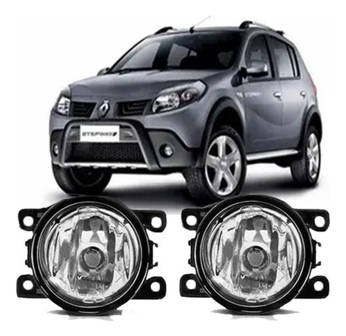 Par Farol Milha Sandero Stepway 2008 2009 2010 2011 12 13