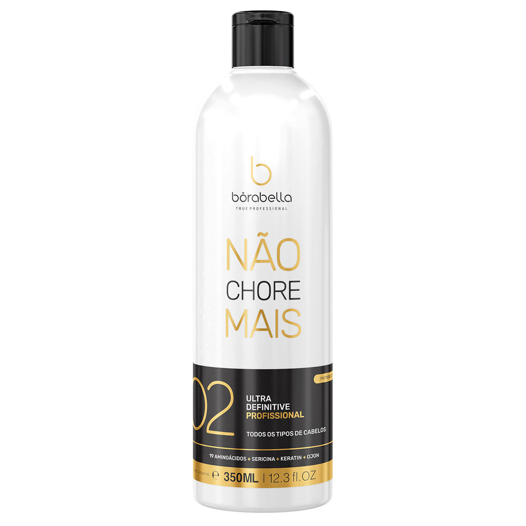 Progressiva Borabella Original Não Chore Mais Passo 2 Semformol 350ml