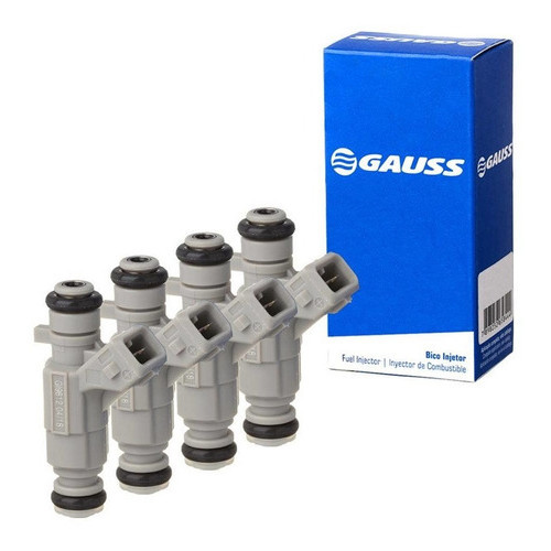 Kit 4 Bico Injetor Gol G2 Mi 96-99 1.0 8v Gasolina Original Gauss