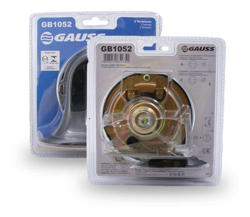 Buzina Automotiva Caracol Ford Novo Ka 2015-2020 12v Original Gauss em Oferta na Shopee