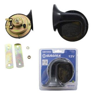 Buzina Caracol Modelo Gaus Bosch 12v Grave Agudo Original Nf em Oferta na Shopee